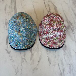 Blue and Pink cycling Hats